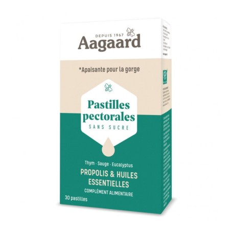 Pastilles pectorales propolis+he sauge thym eucalyptus