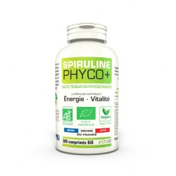 Spiruline phyco+ 500 comprimes