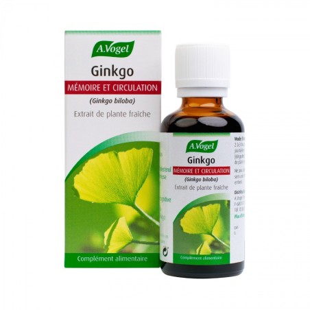 Extrait de plante fraîche Ginkgo 50 ml