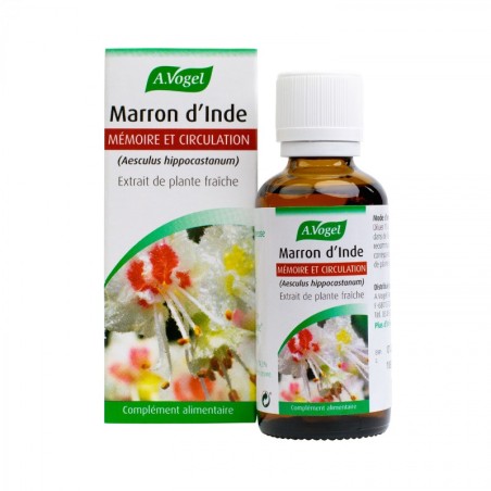 Extrait de plante fraîche Marron d Inde 50 ml