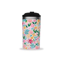 Travel mug inox isotherme flora rose 300ml