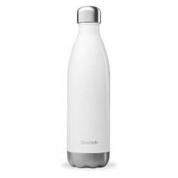 Bouteille isotherme blanc brillant 750ml