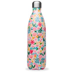 Bouteille isotherme flora rose 1l