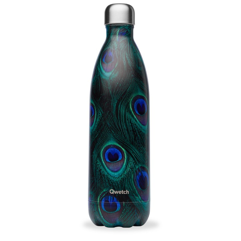 Bouteille Isotherme Paon Vert 1000 ml Bouteille Isotherme Paon Vert 1000 ml