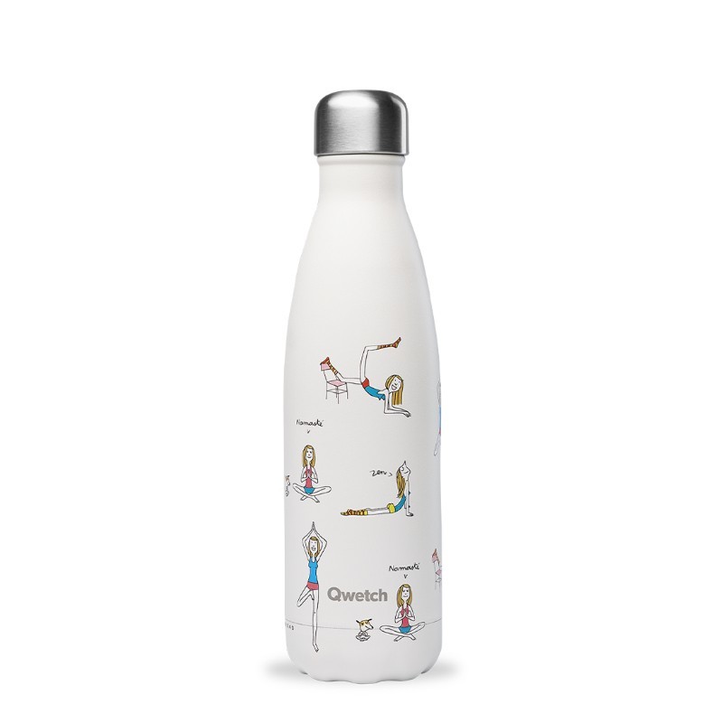 Bouteille isotherme yoga 500ml Bouteille isotherme yoga 500ml