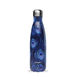 Bouteille isotherme paon bleu 500ml