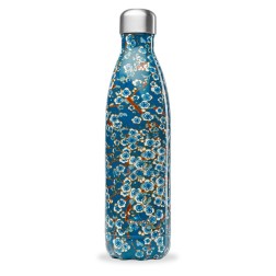 Bouteille nomade flowers bleu 750ml