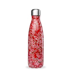 Bouteille nomade flowers rouge 500ml