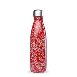 Bouteille nomade flowers rouge 500ml