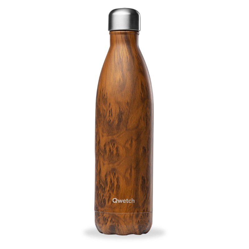 Bouteille isotherme wood brun 750ml Bouteille isotherme wood brun 750ml