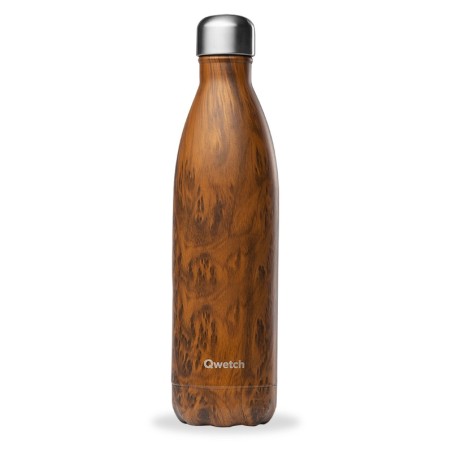 Bouteille isotherme wood brun 750ml