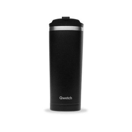 Travel mug inox isotherme all black 470ml