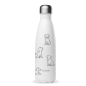 Bouteille isotherme pretty dogs 500ml Bouteille isotherme pretty dogs 500ml