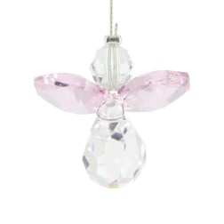 Ange gardien Quartz Rose Octobre