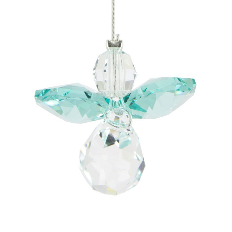 Ange gardien Zirconium Bleu Décembre Ange gardien Zirconium Bleu Décembre