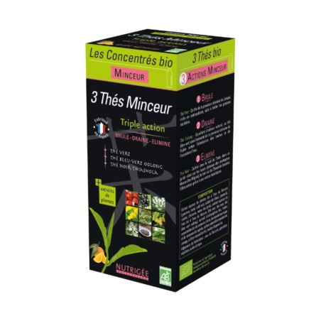 Boisson 3 thes minceur bio 300ml