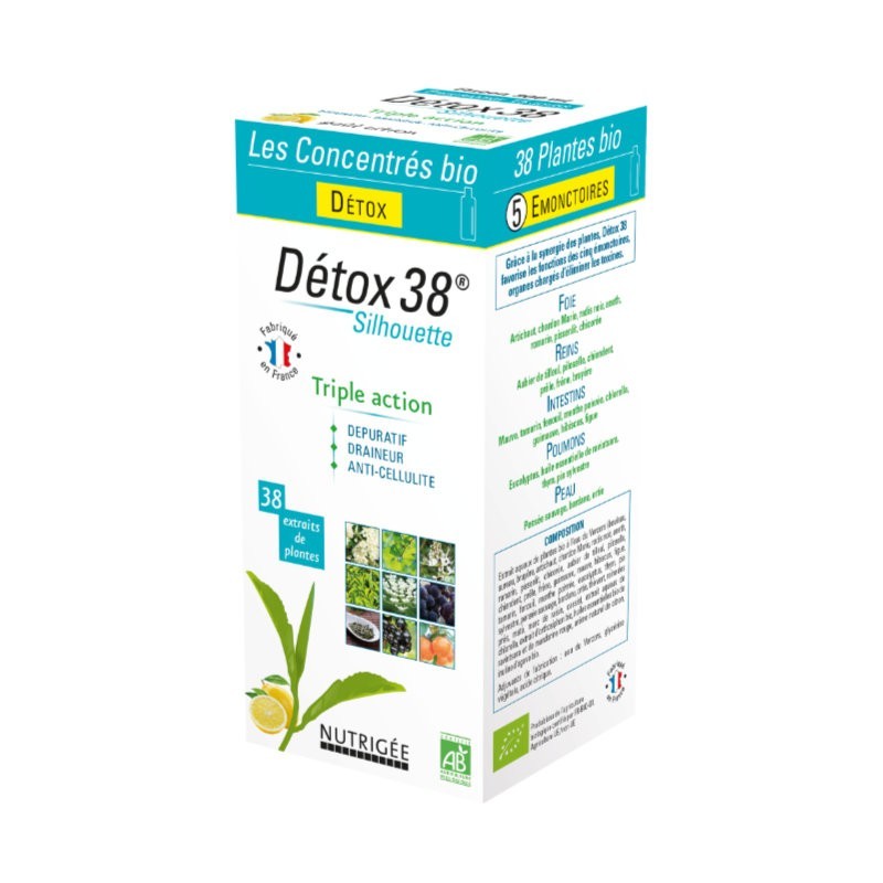 Détox 38 Silhouette Concentré Bio 300ml