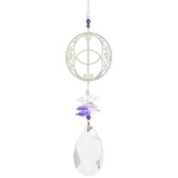 Fantaisie de cristal vesica piscis grand