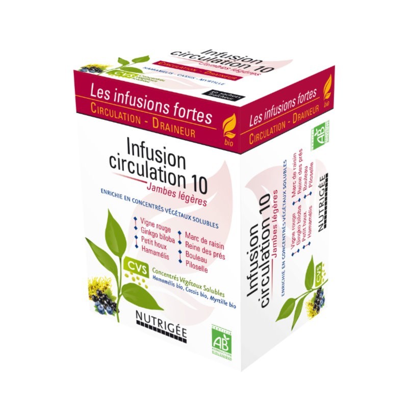 Infusion Détox 10 bio (30 sachets)