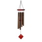 Carillon à vent pluton bronze