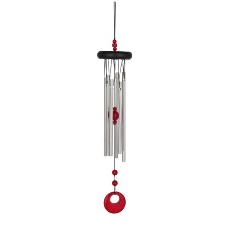 Cloche de vent chakras red coral