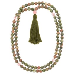 Mala unakite collier