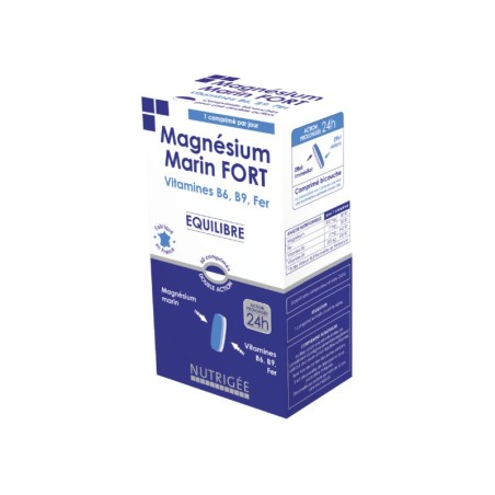 Magnesium marin fort 60 comprimes