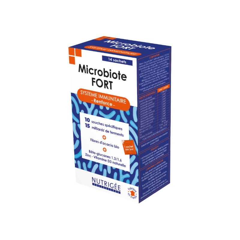 Microbiote Fort système immunitaire 14 sachets