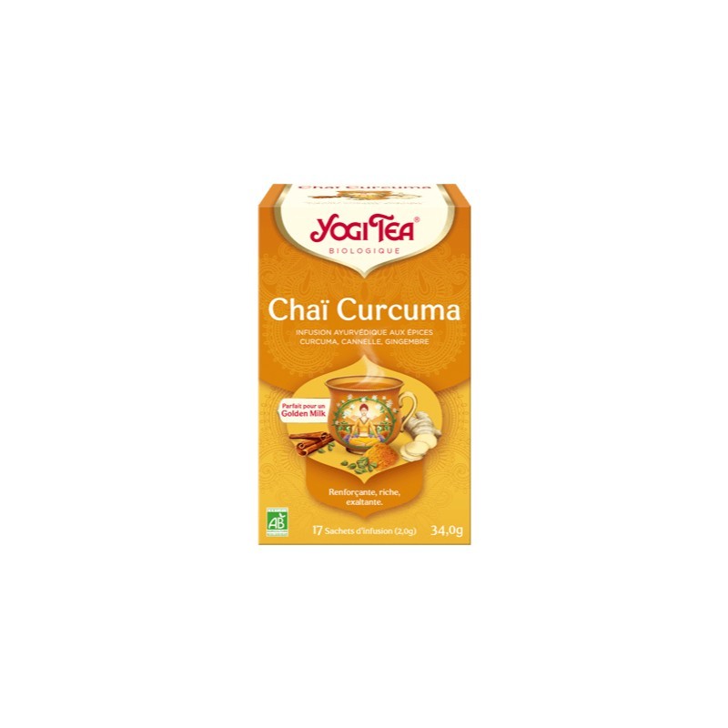 Chaï curcuma 17 sachets