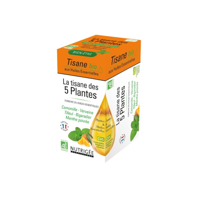 Nutrigée Infusion Minceur 10 Plantes 30 sachets