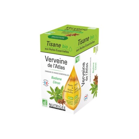 Tisane verveine de l atlas 20 sachets