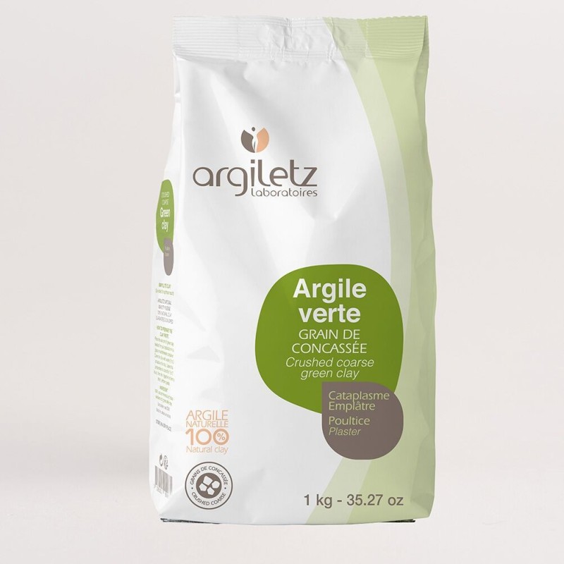 Argile verte concassee 1kg
