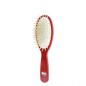 Grande brosse ovale frêne rouge feu