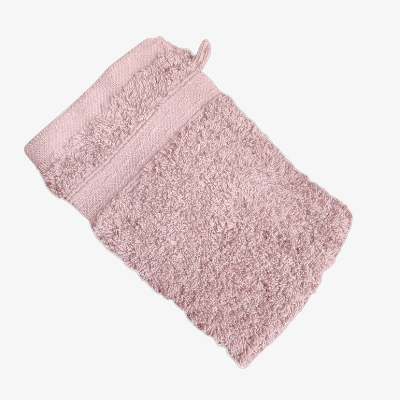 Gant de toilette 15x21 peau de pierre