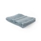 Serviette de toilette 50x90 bleu nebuleux