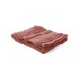 Serviette de toilette 50x90 rose fume
