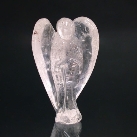 Ange cristal de roche 7.5cm