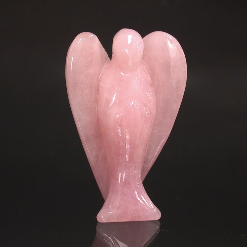Ange quartz rose 38mm