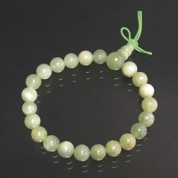 Bracelet 8mm power new jade extra