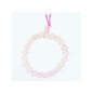 Bracelet 8mm power quartz rose