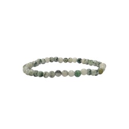 Bracelet agate arbre 4mm