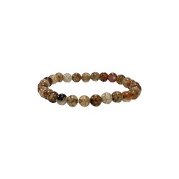 Bracelet agate veine de dragon 4mm