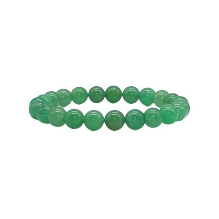 Bracelet agate verte 4mm