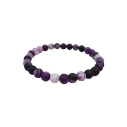 Bracelet agate violettedepolie