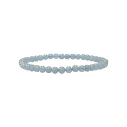 Bracelet aigue marine 4mm