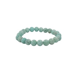 Bracelet amazonite 4mm