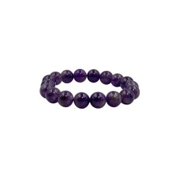 Bracelet amethyste 10mm