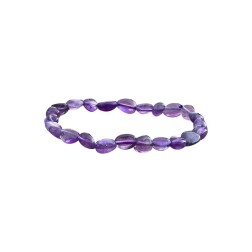 Bracelet amethyste grains