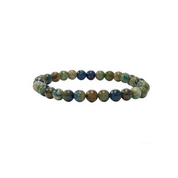 Bracelet azurite malachite 4mm