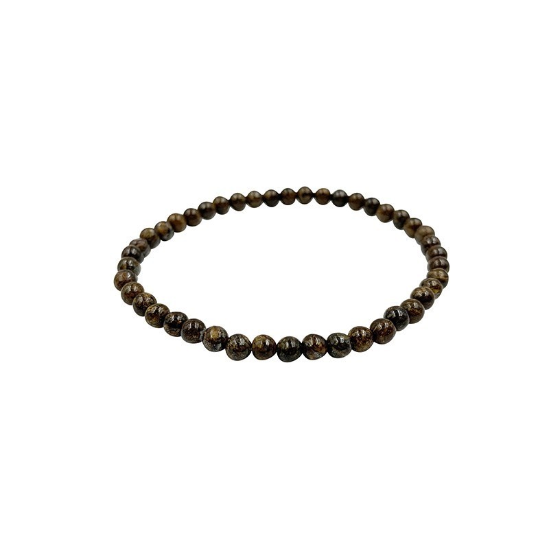Bracelet bronzite 4mm
